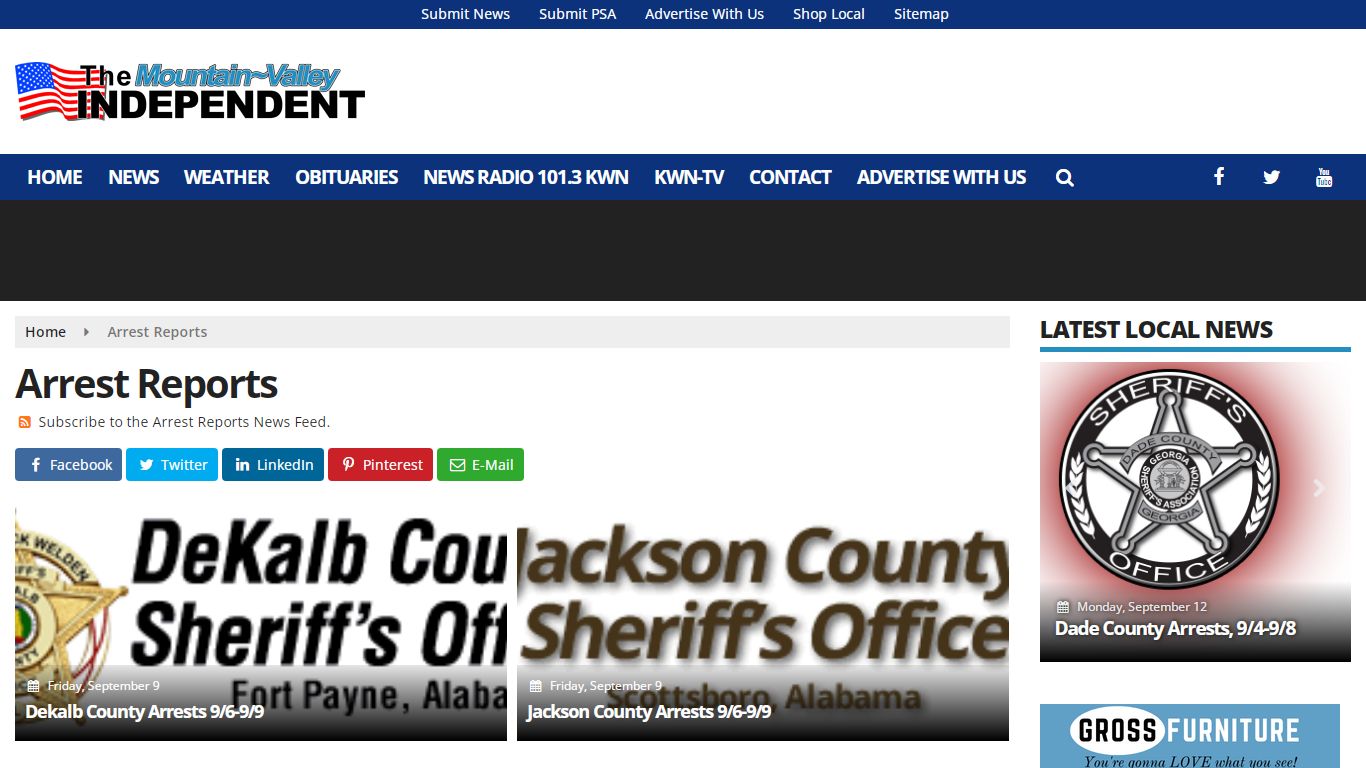 Arrest Reports – Discover Dade